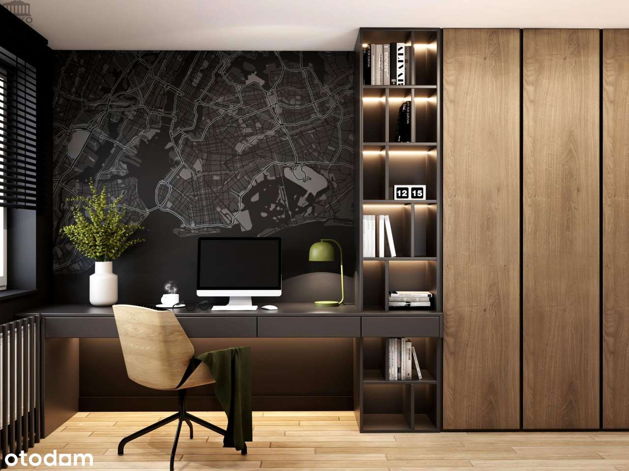 Mieszkanie z dwoma balkonami w centrum miasta-6