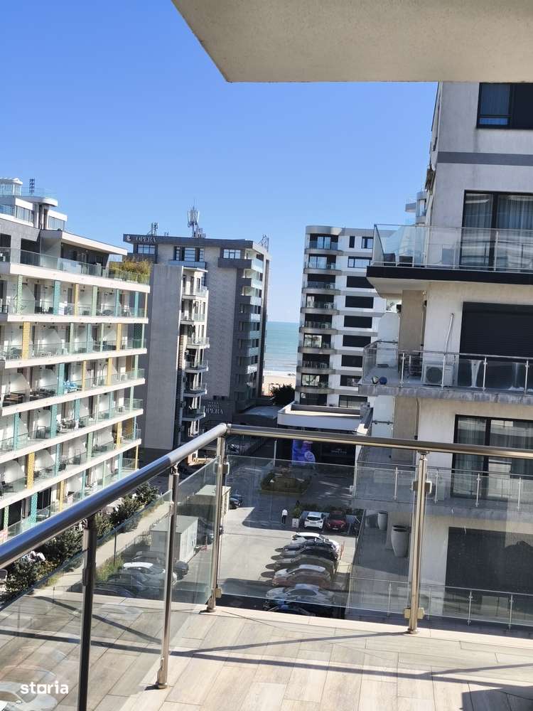 Apartament Mamaia in bloc De Silva aproape de Cluburi și Summerland-3