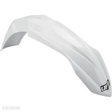 guarda lamas dianteiro ufo branco yamaha - 1