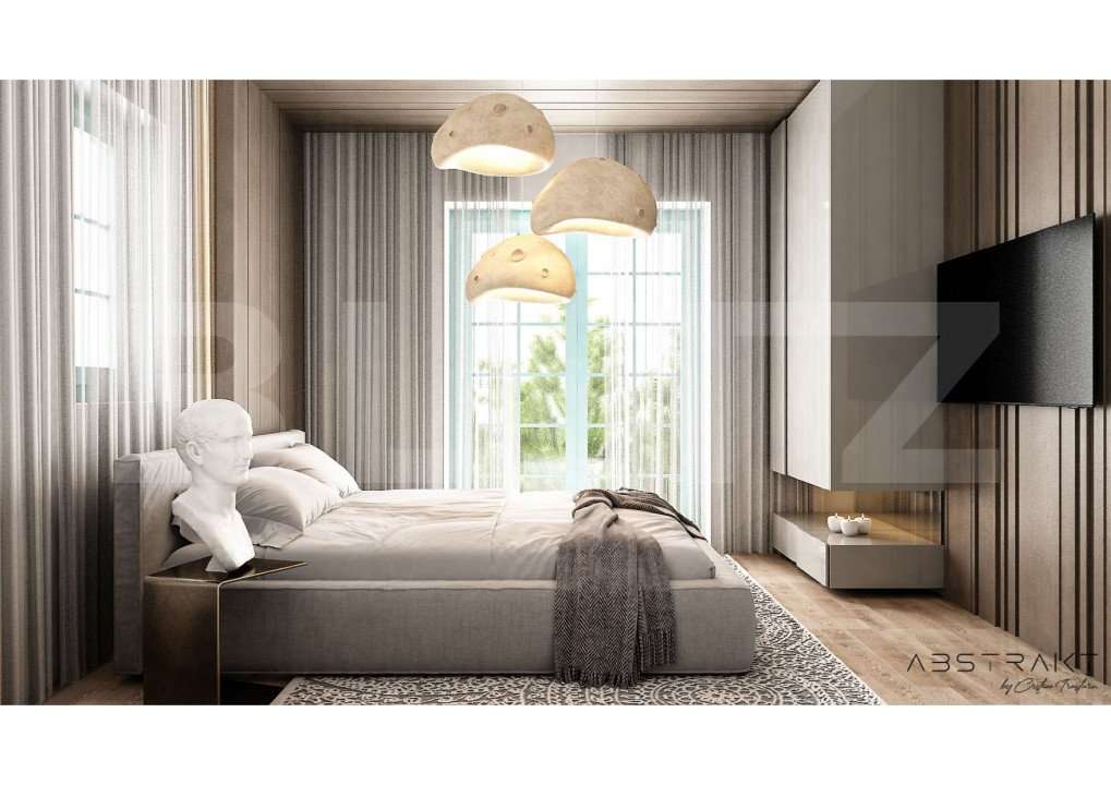 Vila 4 camere in ansamblu de case insiruite, 144mp, Otopeni-11