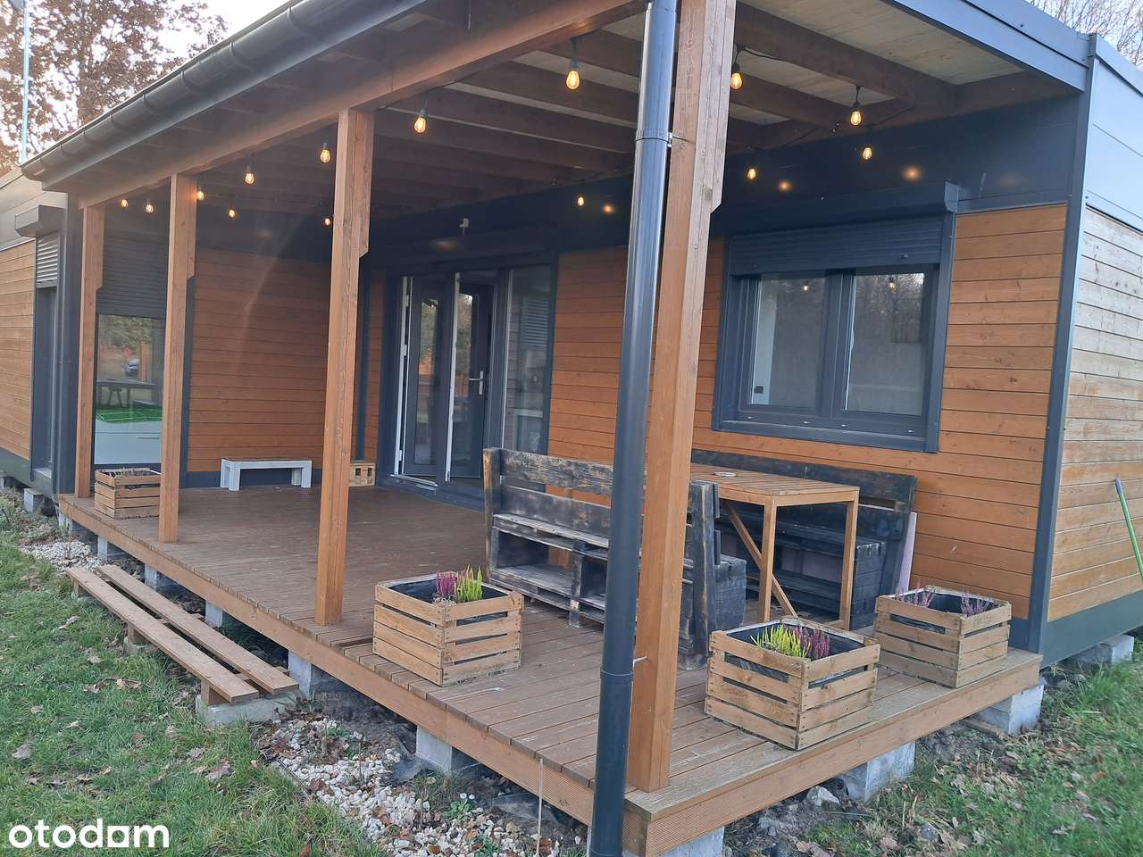 Działka 1500 m² z  domem modułowym - otulina Puszczy Kampinowskiej - Pełny obrazek: 4/14