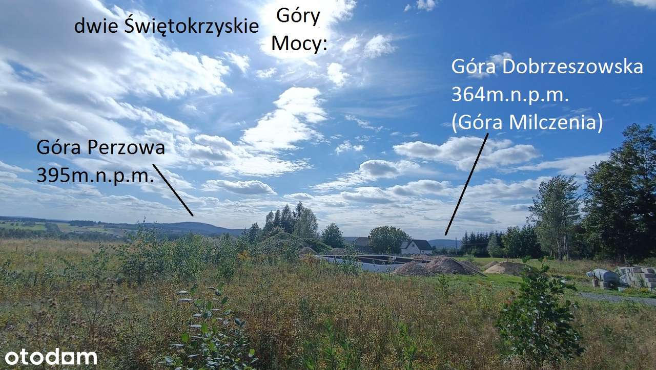 WIDOKOWA południowa na Świętokrzyskie Góry Mocy Grzymałków-9