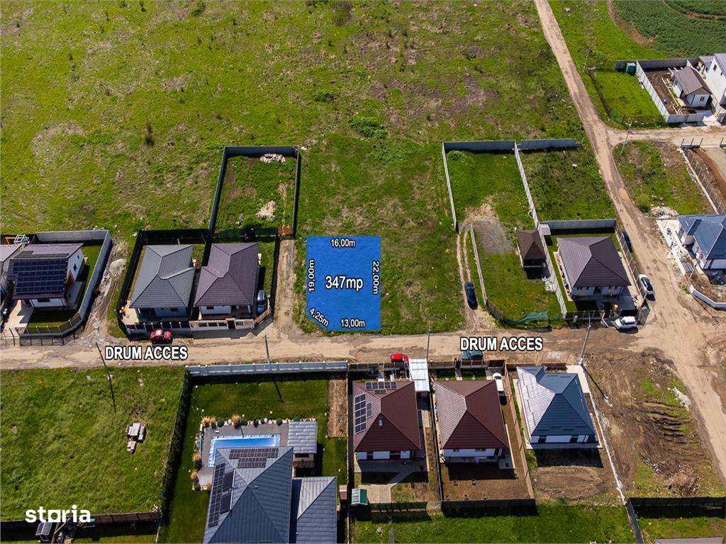 BERCENI SF ANA ,TEREN INTRAVILAN 347 MP,STB 3 MIN,DESCHIDERE 17 M - Imagine principală: 3/5