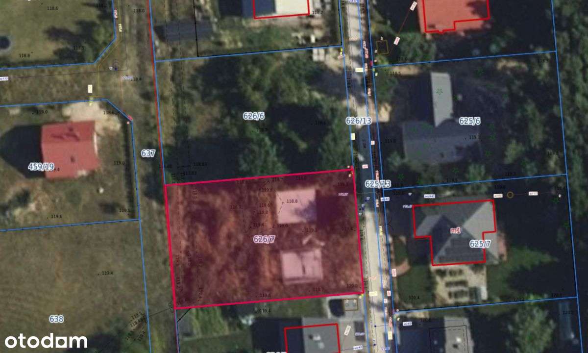 Działka 1078 m2 przy Lesie Młochowskim - Pełny obrazek: 4/12