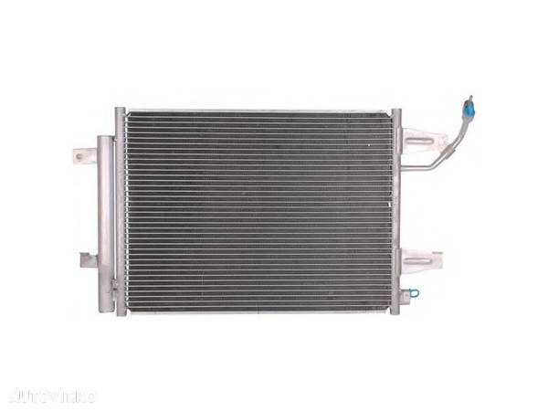 Condensator climatizare OEM/OES Mitsubishi Colt CZC, Colt CZT; Colt VI, 06.2004-2012, motor 1.5 T, 110 kw benzina, cutie manuala, full aluminiu brazat, 550(510)x390(375)x16 mm, cu uscator si filtru integra - 1