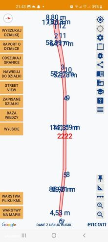 Działka leśna las 28arów w miejscowości Giedlarowa