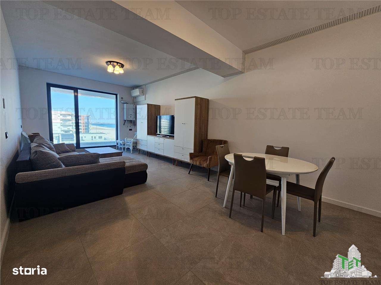 Apartament 2 camere vedere frontala la mare Complex Sea On Mamaia-3