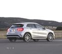 DIFUSOR PARA MERCEDES X156 AMG 13-19 LOOK GLA45 PRATEADO - 2