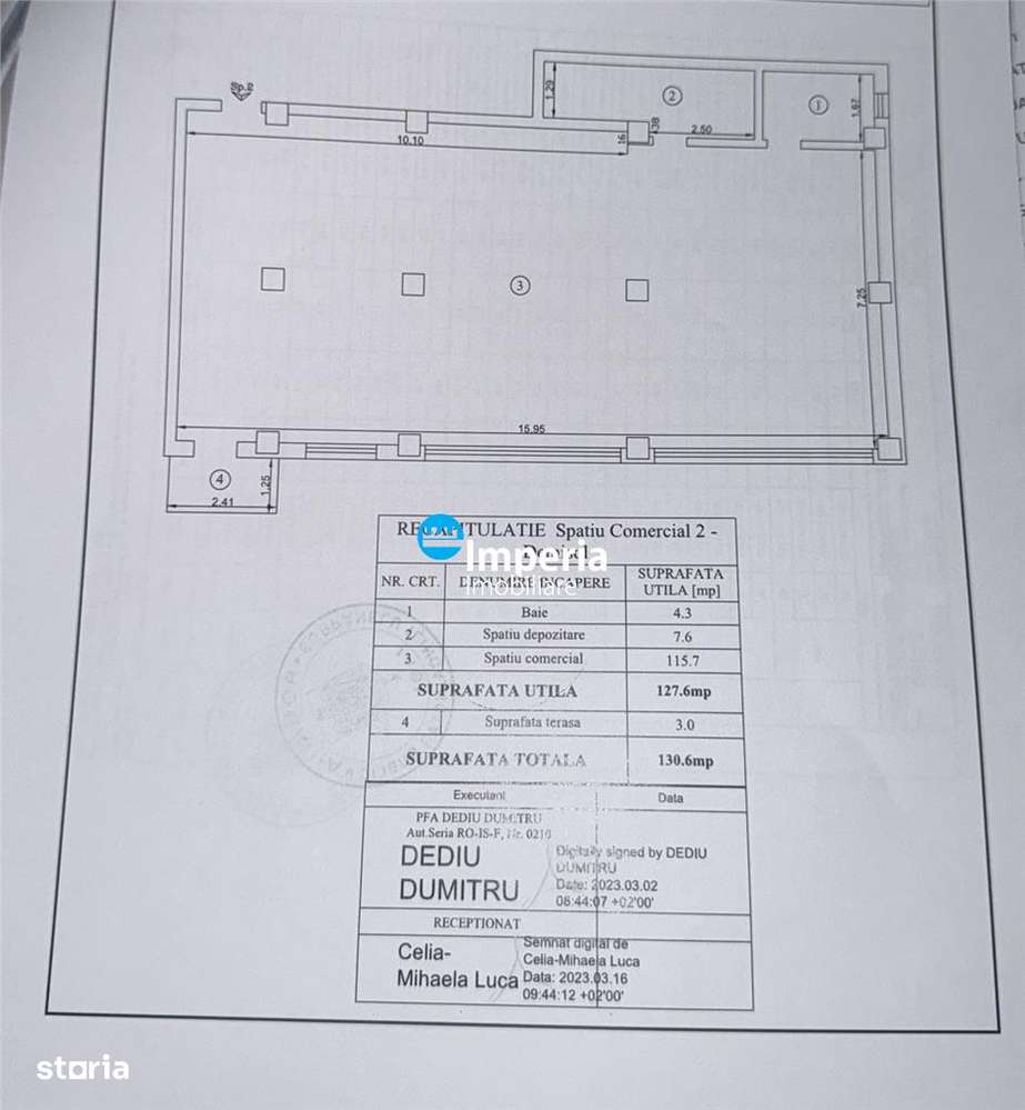 Spatiu comercial de inchiriat Valea Lupului - Imagine principală: 1/5