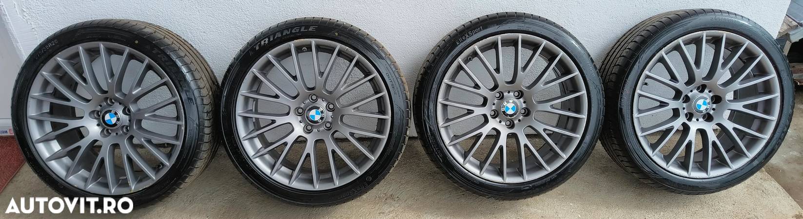 Jante BMW Style 312 pe 20 Inch in 2 latimi 9j ET44 si 8.5j ET33 cu anvelope vara 275/35/20 si 245/40/20 - 1