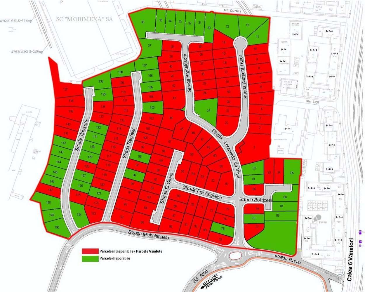 Teren de casă 300 mp – toate utilitățile, zonă ARED lângă AFI - Imagine principală: 2/10