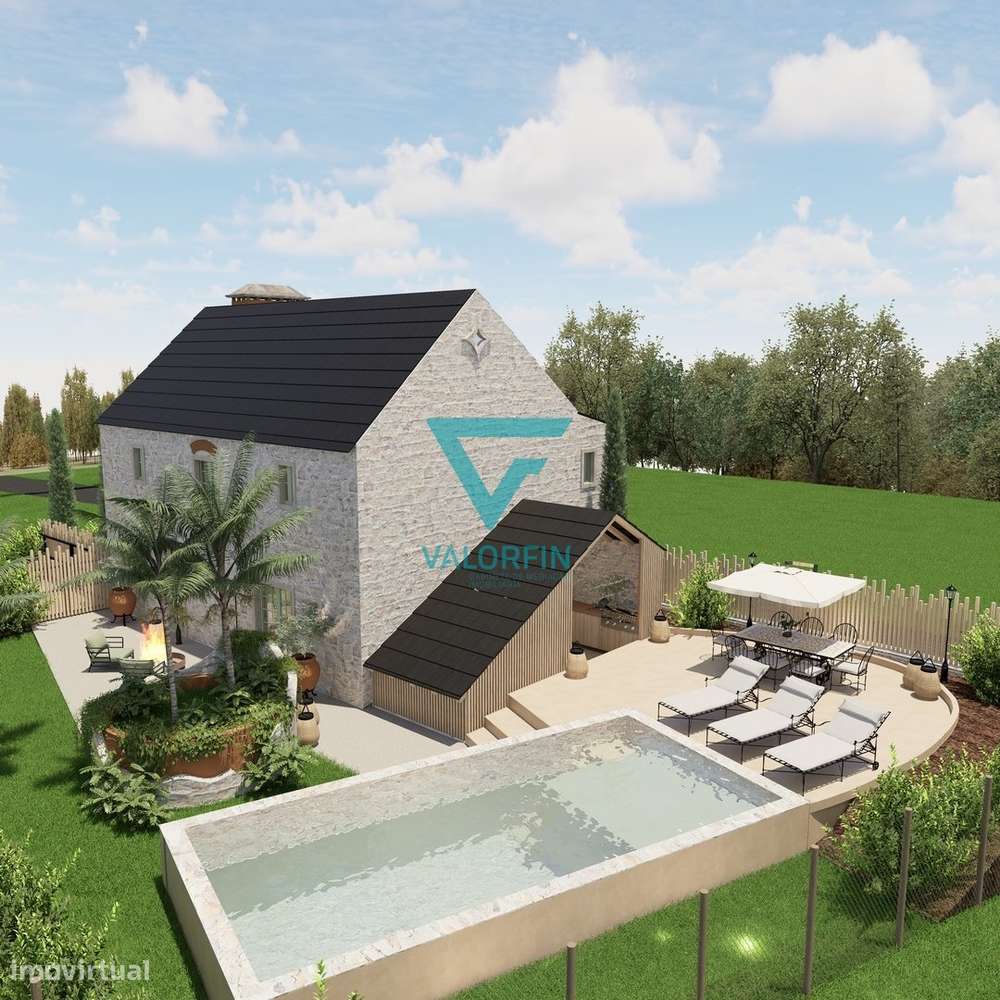 Moradia de Charme T3 c/ Piscina e Jardim / Abiul - Pombal-30