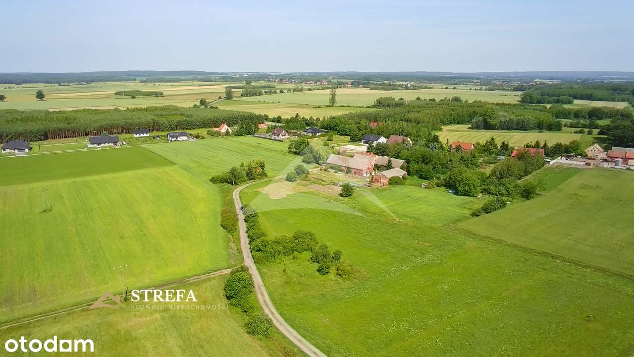 Działka budowlana 1 ha  MPZP, podział 10 działek, pełne uzbrojenie-1