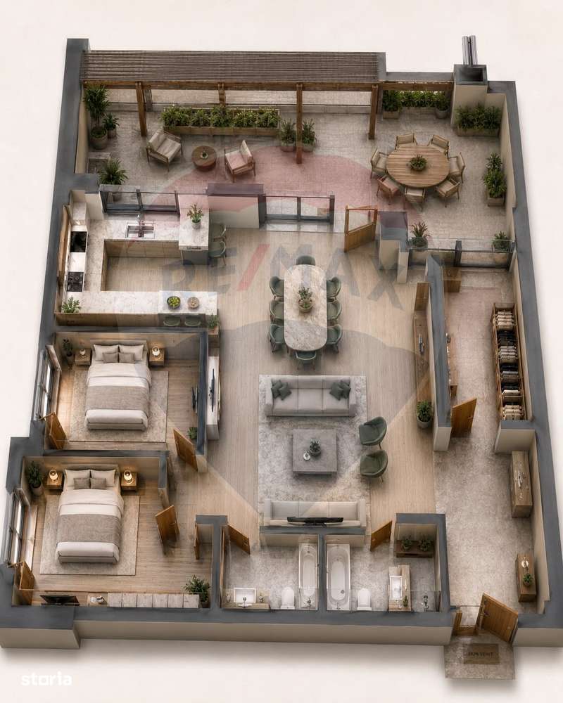 3 camere premium | 199 mp total | Zona Nord - Pipera — fotografia 1