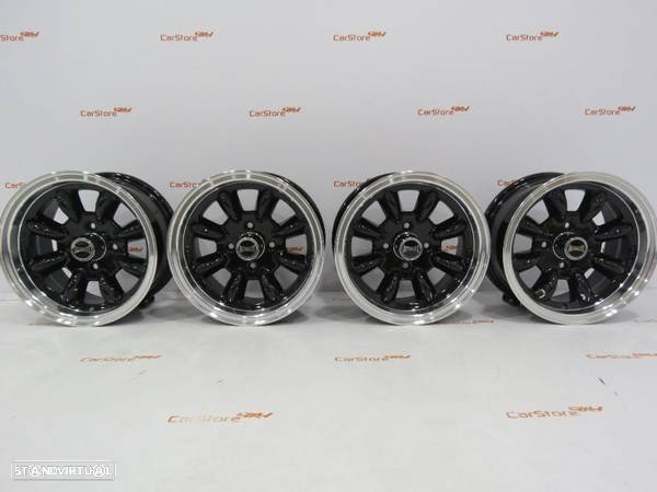 Jantes Ultralite Mini Wheels 13 x 6 et10 4x101.6 Preto + Polido - 2
