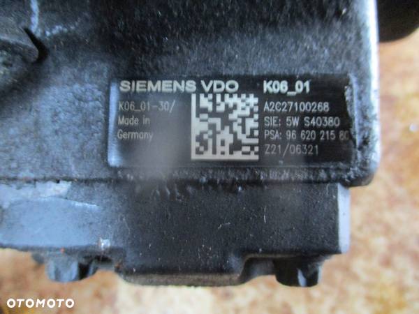 POMPA WTRYSKOWA PEUGEOT CITROEN 2.0 VOLVO C30 C70 S40 V50 2.0D 9662021580 - 3