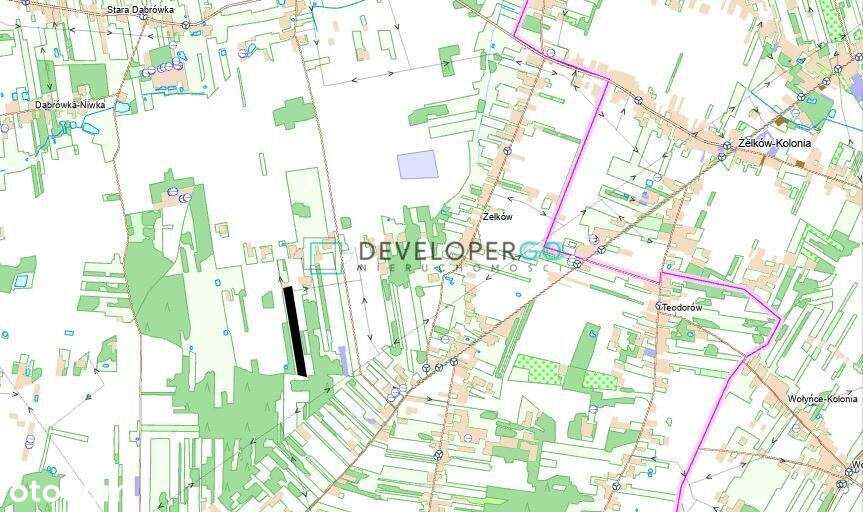 Działka pod inwestycję - Dąbrówka Wyłazy - Pełny obrazek: 4/5