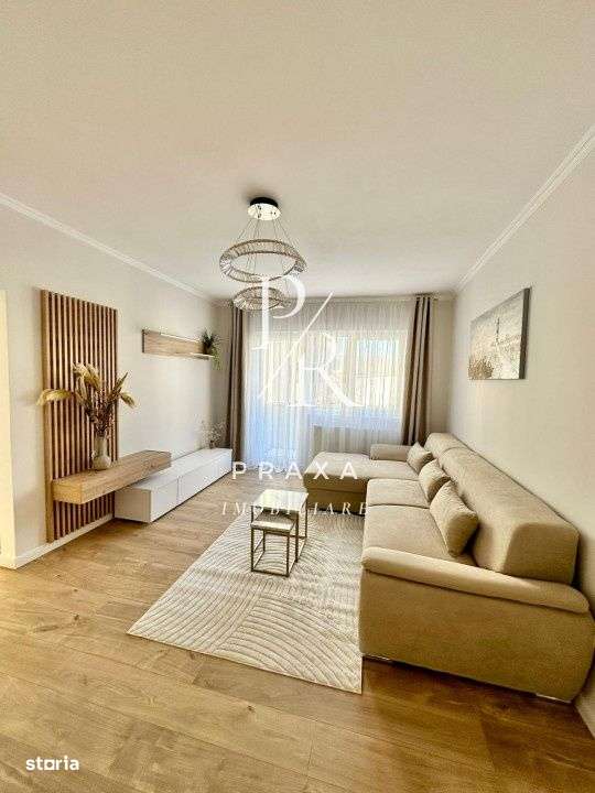 Apartament 2 camere 55 mp utili, semidecomandat, finisat,LUX zona Terr - Imagine principală: 1/19