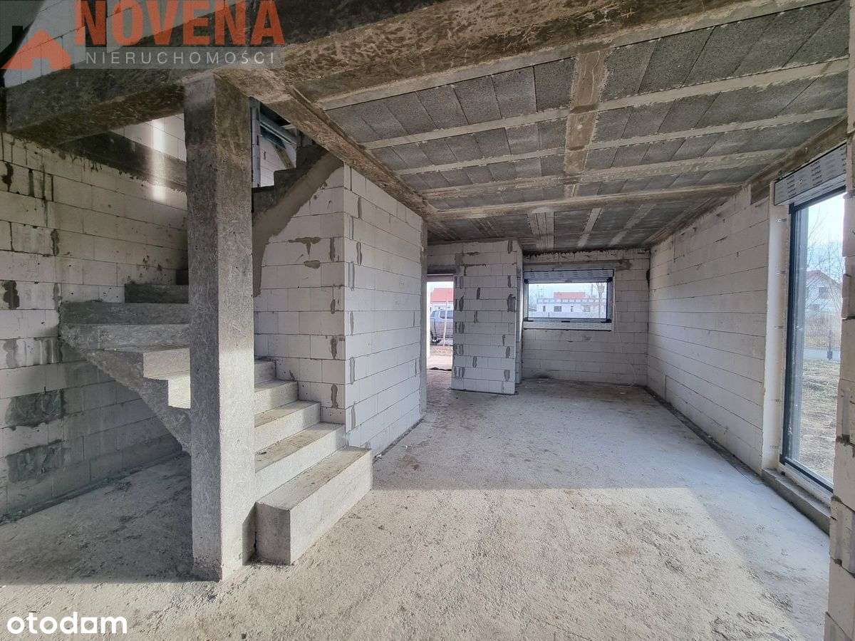 Bliźniak z garażem w stanie surowym zamkniętym-11