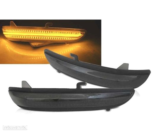 PISCAS ESPELHO LED DINAMICOS PARA PEUGEOT 208 PEUGEOT 2008 CITROEN C3 12-20 FUMADOS - 1