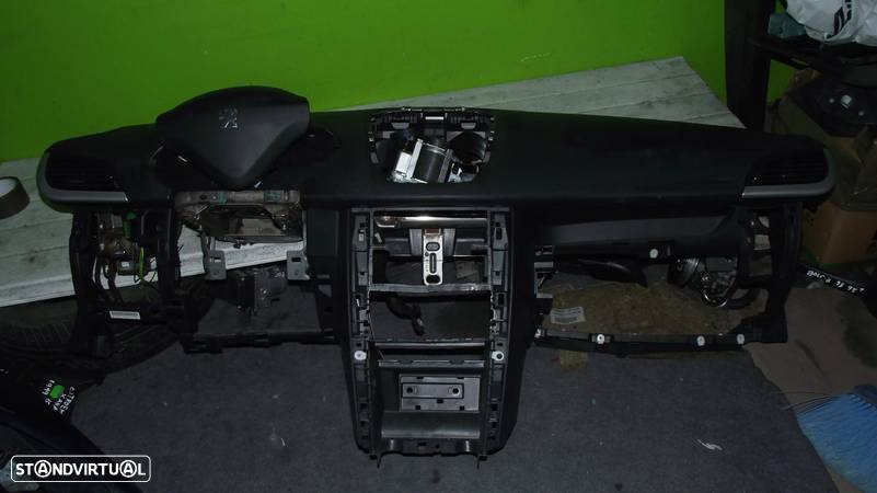 Conjunto de Tablier e Airbags Peugeot 207 - 2009 / 2012 - TAB13 - 1