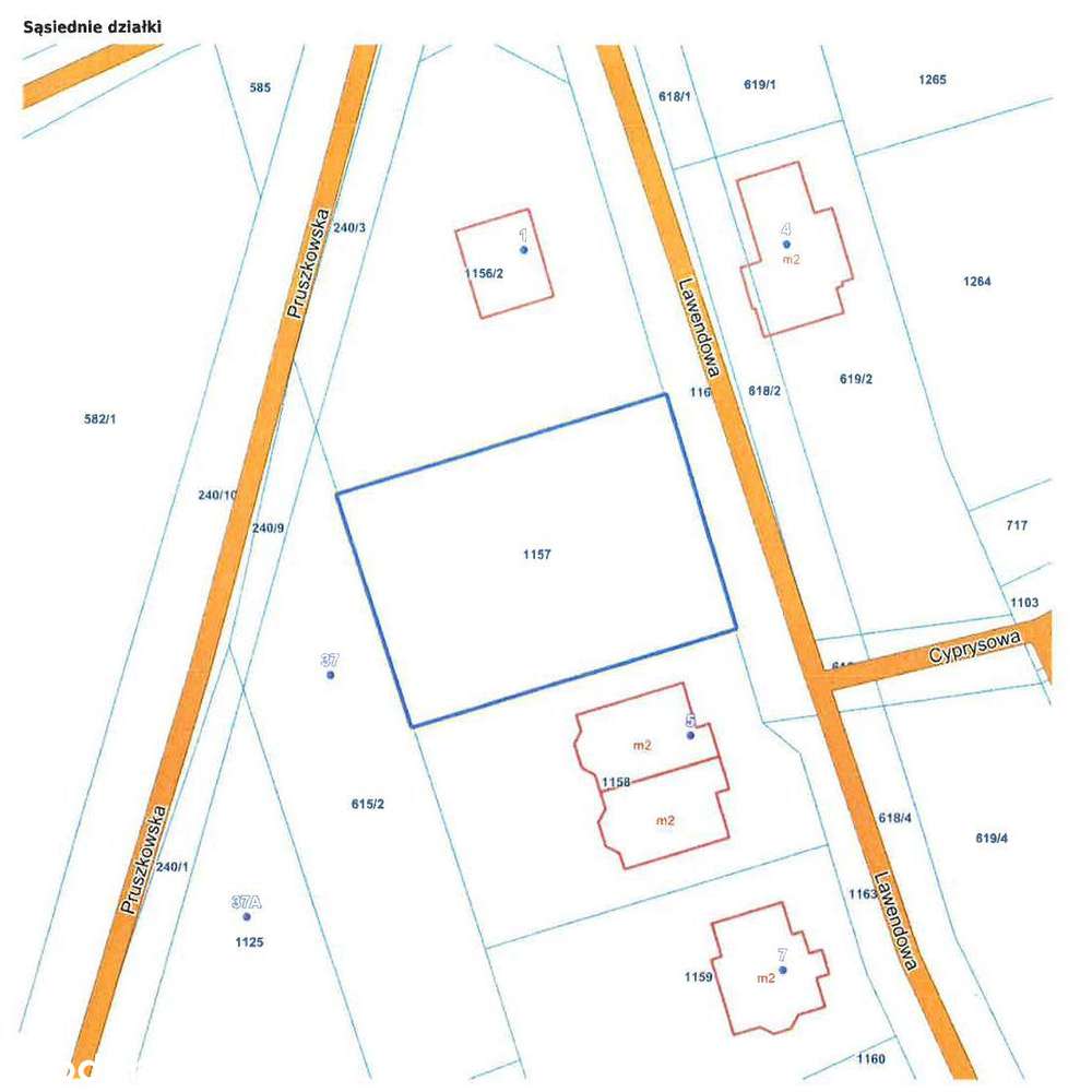 Kształtna działka minimum 991 m2 - Pełny obrazek: 4/4