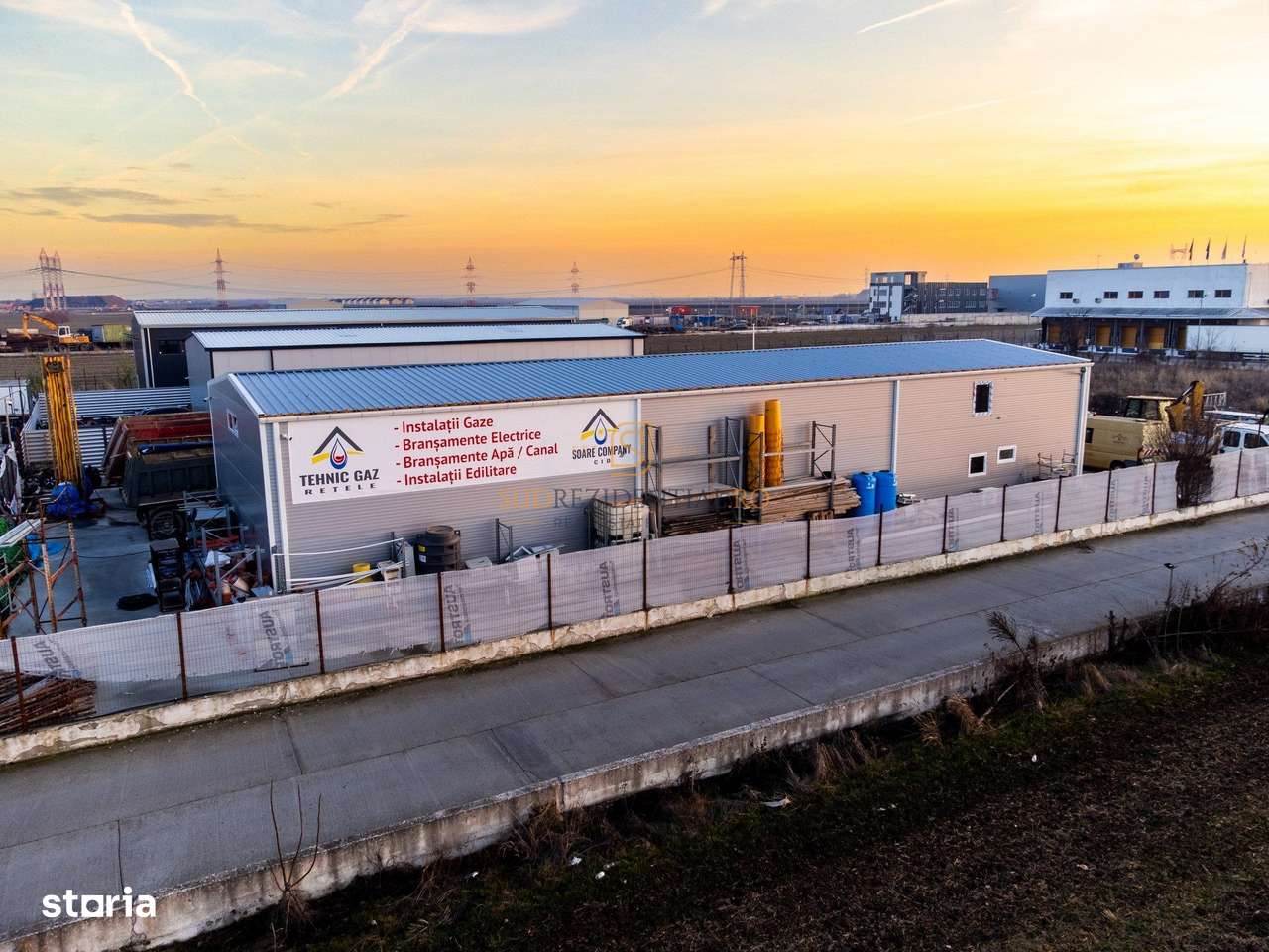 Hala industriala productie, localizare strategica in Popesti Leordeni-16