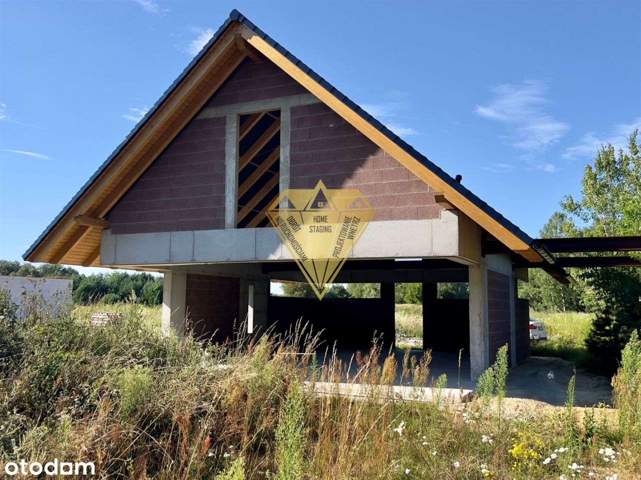 Dom w sercu natury - stan surowy otwarty !-3