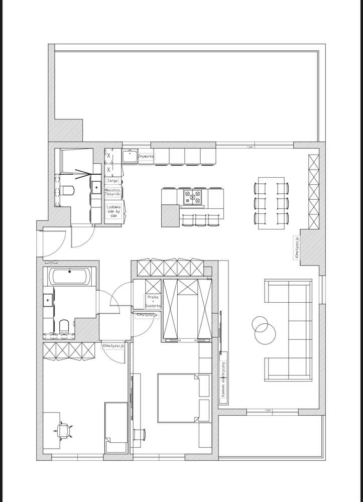 Apartament 110 m² z dużym tarasem - widok| Os. Panorama, Olsztyn - Pełny obrazek: 3/13
