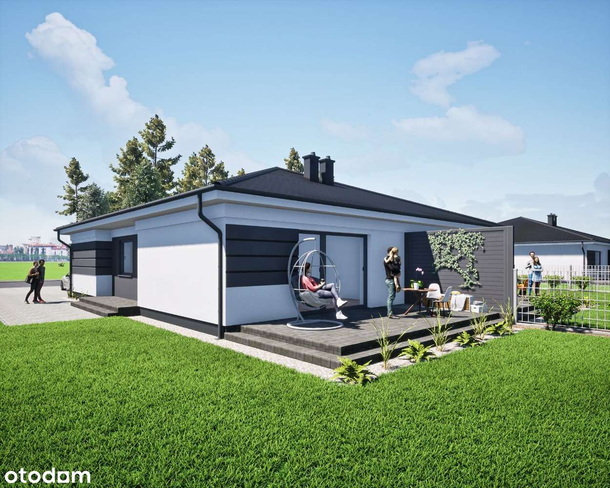 KŁODA dom z pompą ciepła w cenie !!! - Pełny obrazek: 4/8