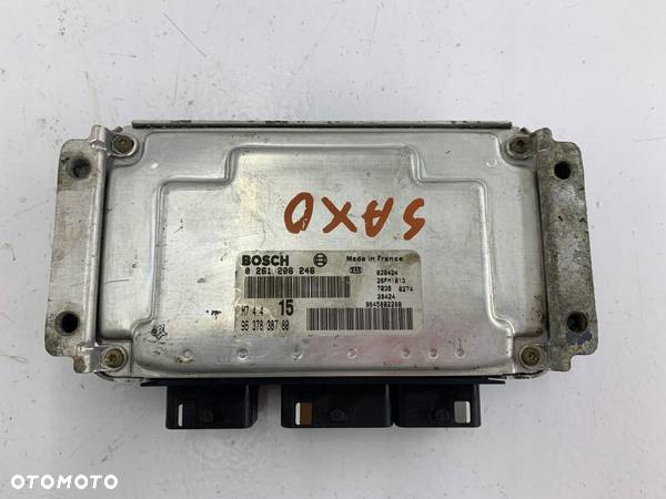 CITROEN SAXO I 1.1 STEROWNIK SILNIKA 9637838780 - 2