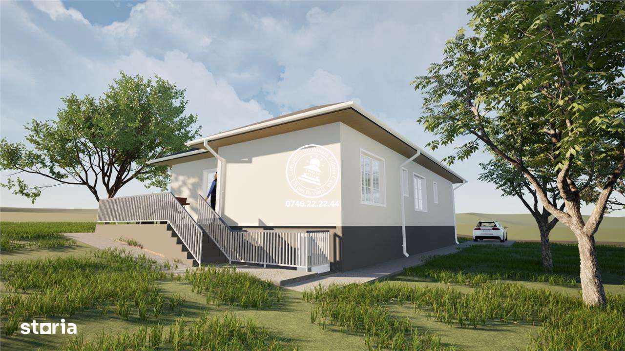 Vila cu 4 camere si 2 bai + beci, de vanzare in Valea Adanca - Imagine principală: 2/5