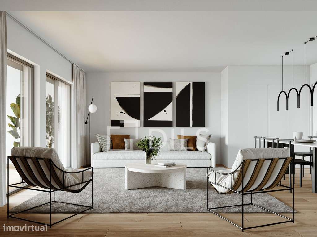 Apartamento T1 com varanda em novo empreendimento, em Loures - Grande imagem: 5/20