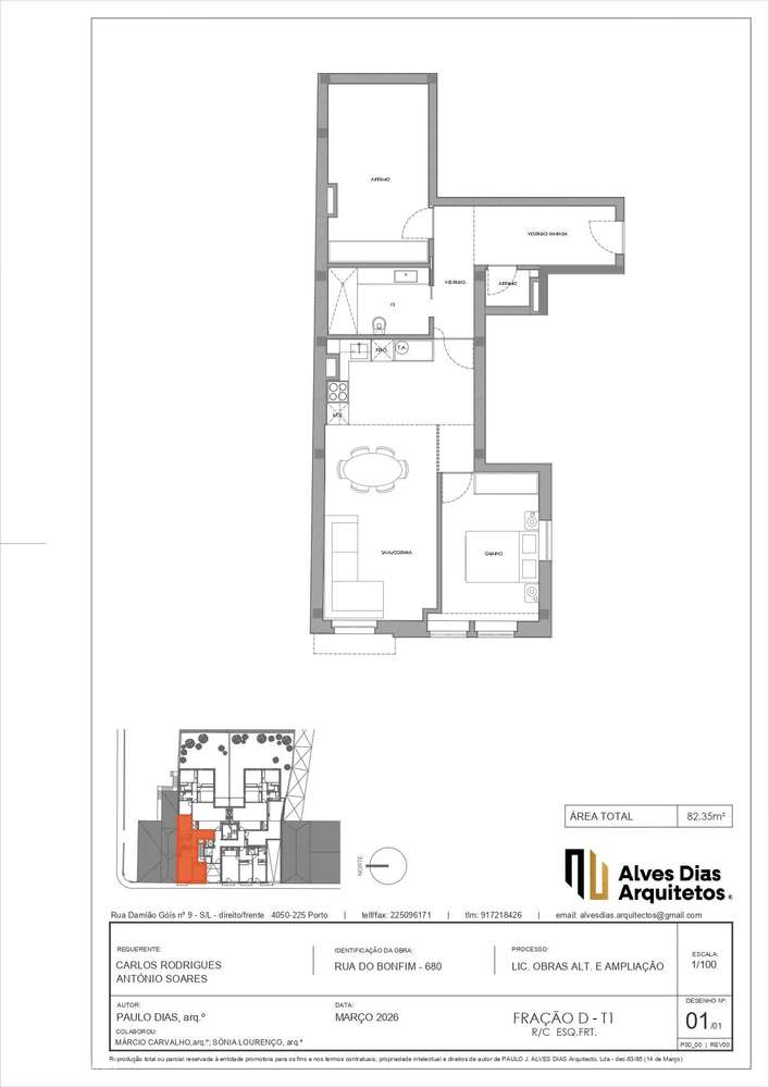 Apartamento T1+1 à Venda no Bonfim, Porto-8