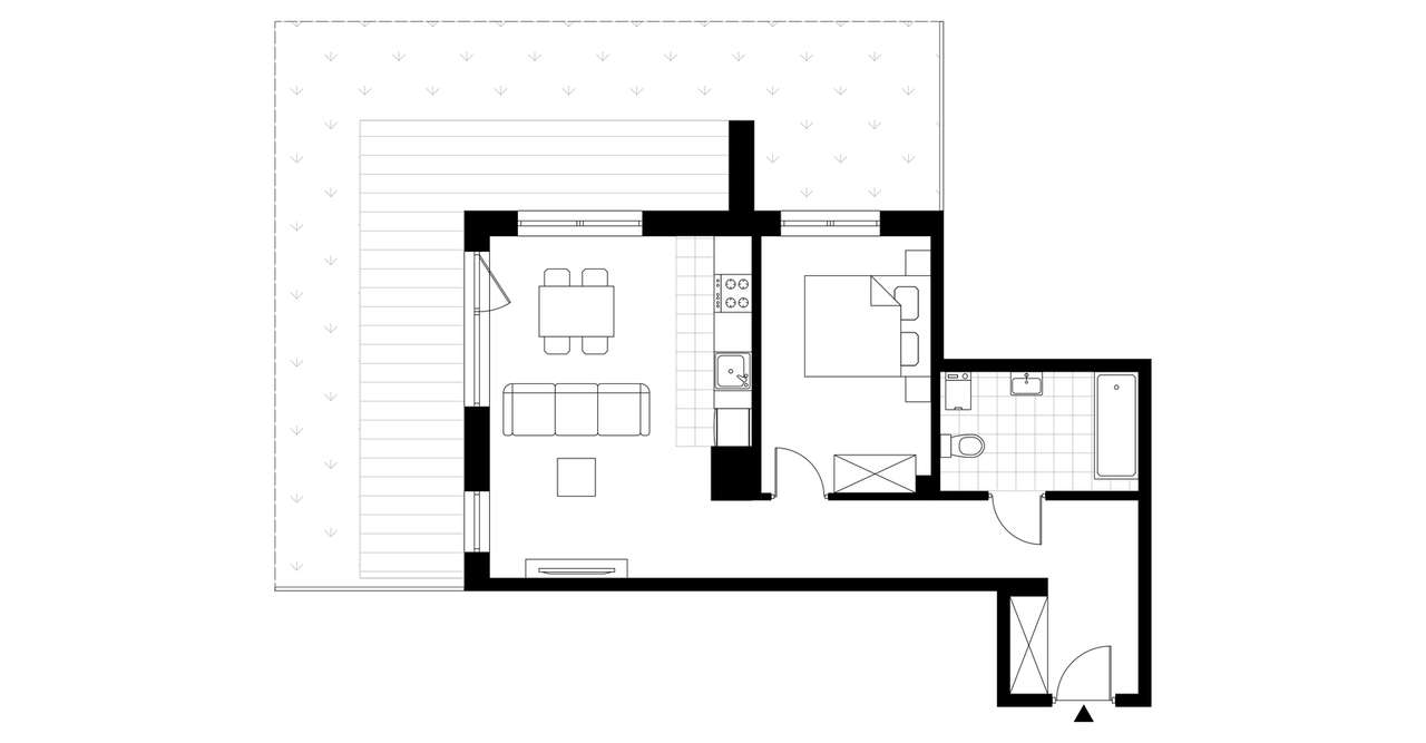 Osiedle Łososiowa | mieszkanie 2-pok. | 9 - Pełny obrazek: 4/7