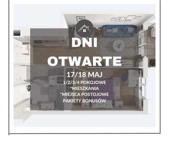 2 pokoje dni OTWARTE 17/18 maj PARKING gratis !