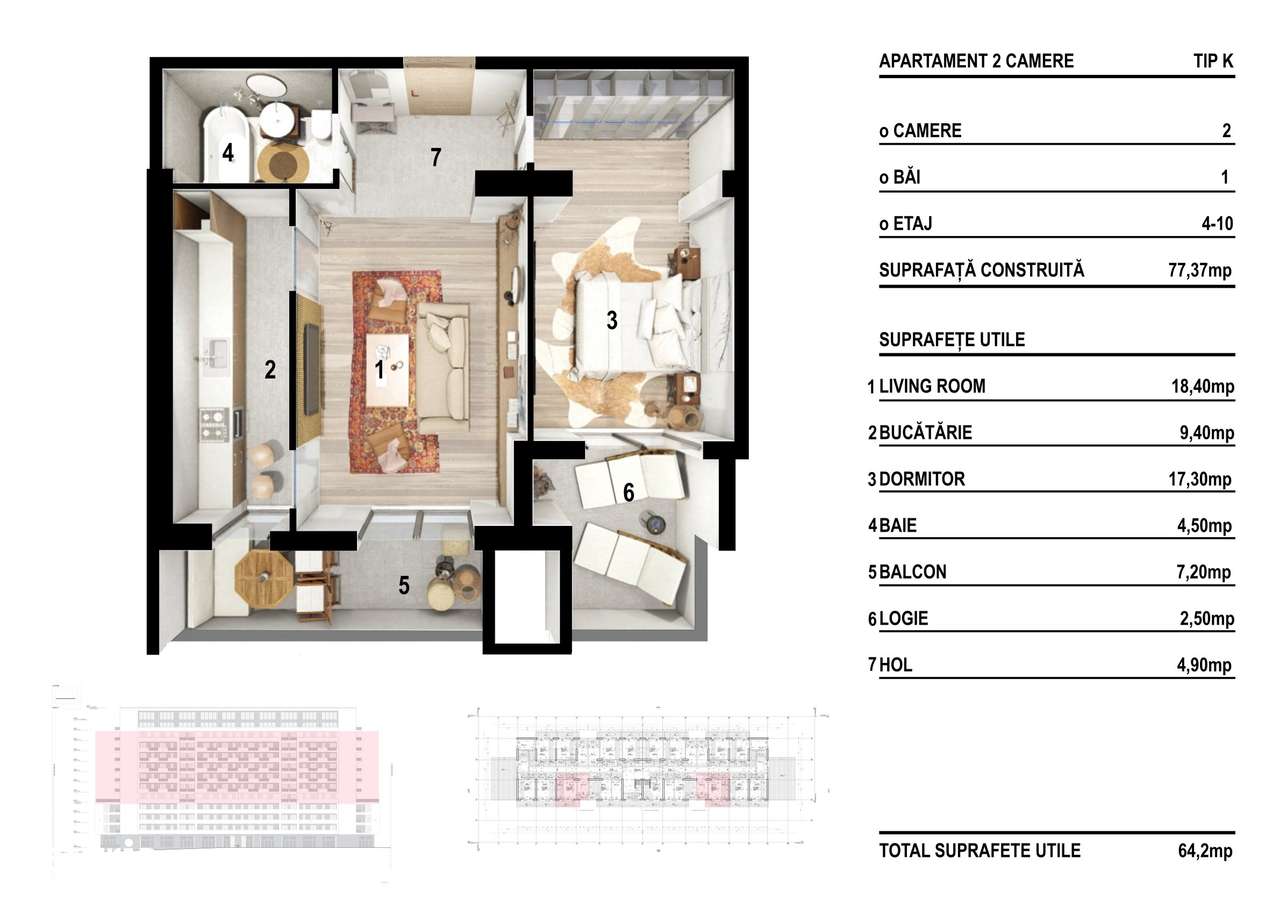 Splaiul Unirii/ Finisaje Premium/ Apartament 2 camere-8