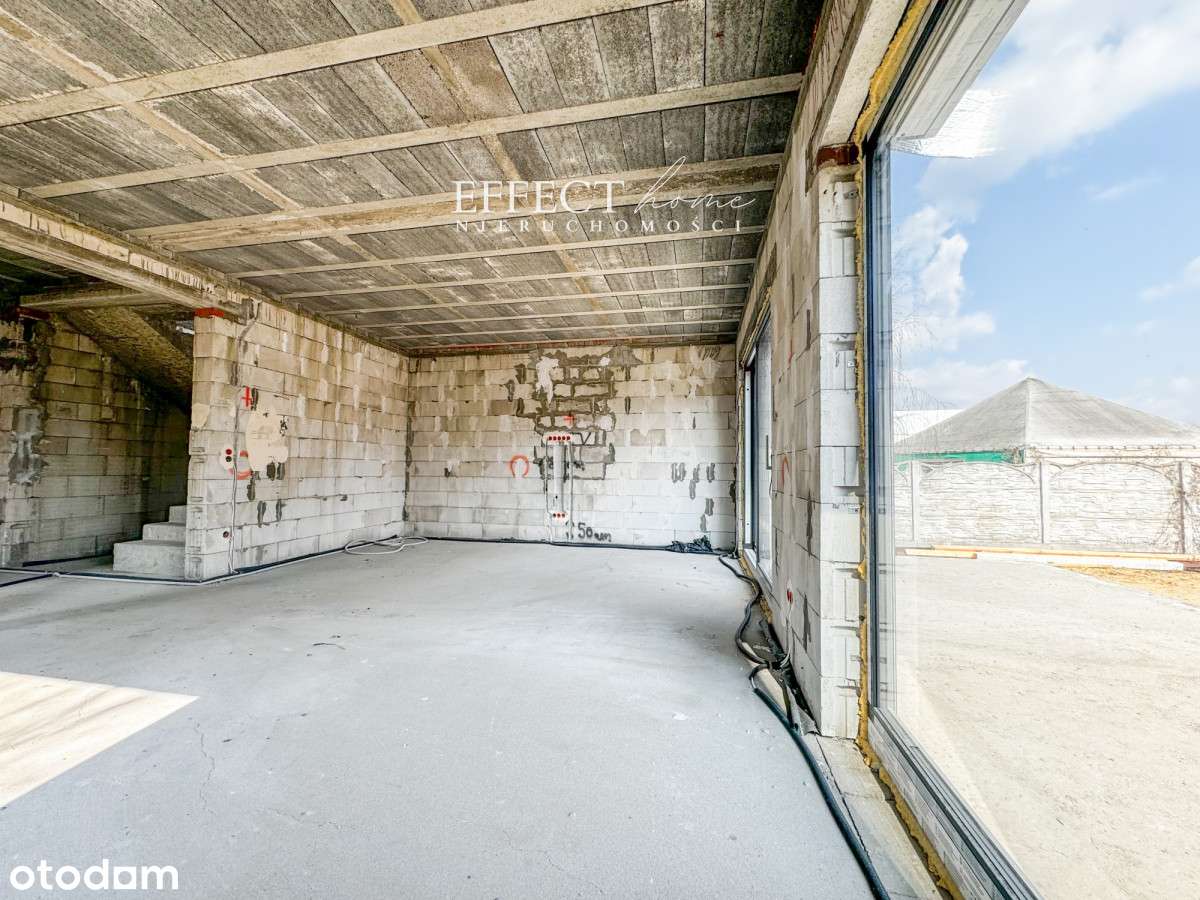 Dom w stanie surowym zamkniętym przy lesie - Pełny obrazek: 4/13