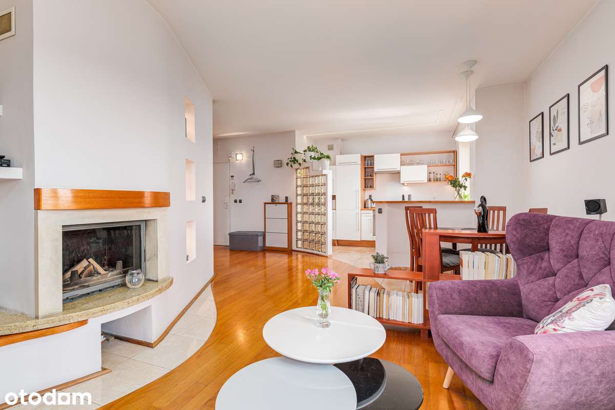 Mieszkanie 3-pokoje, Wawer – 73,1 m² z balkonem, kominkiem i garderobą-5