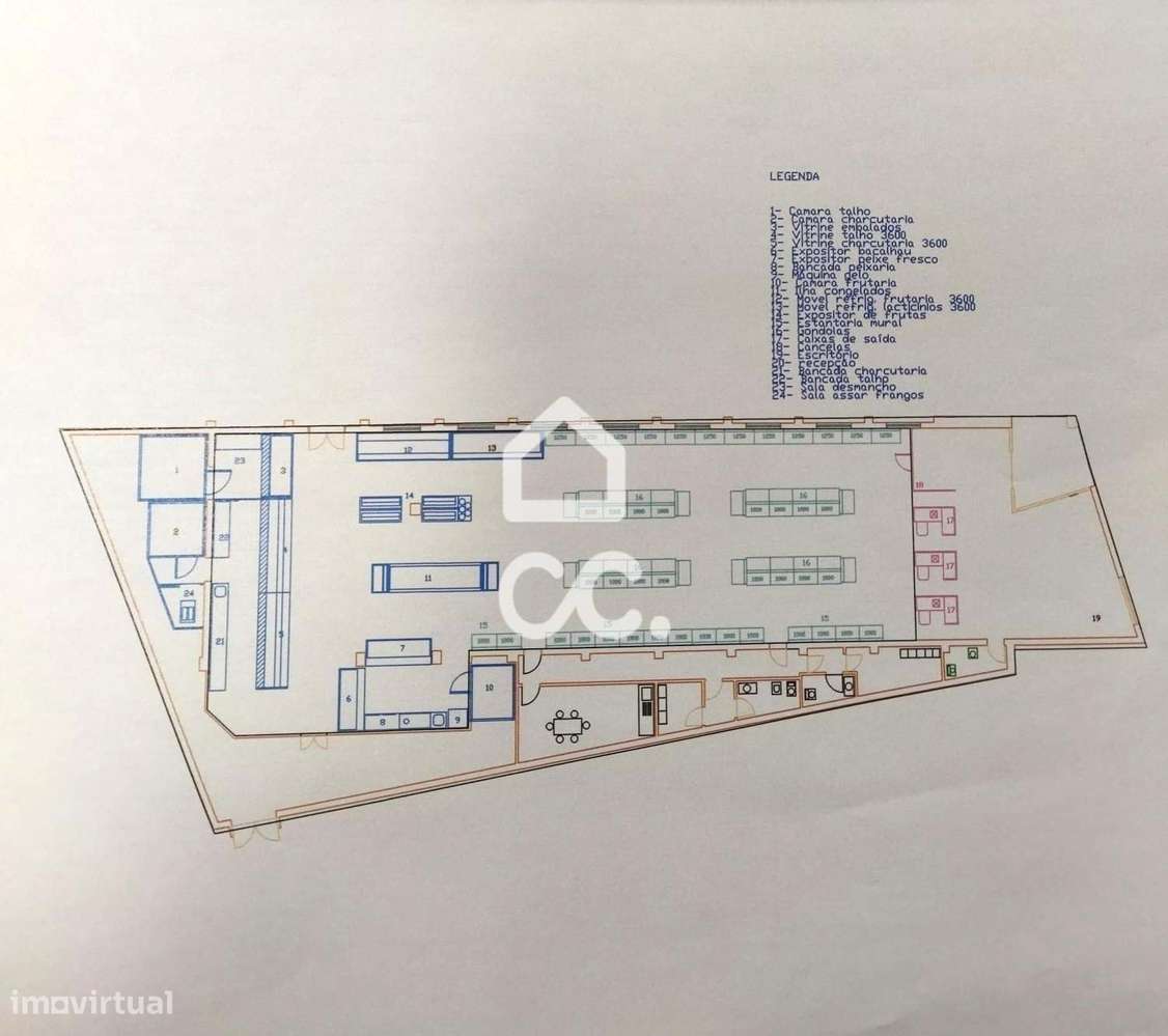 VIEIRA DE LEIRIA---- Loja de comércio com a área bruta de 551 m2; atua - Grande imagem: 2/10