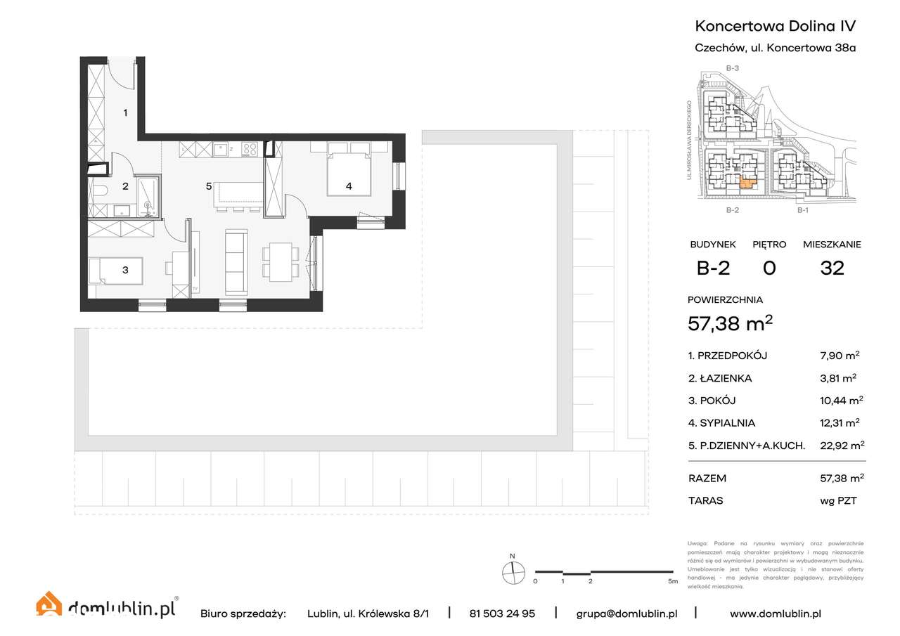 Osiedle Koncertowa Dolina | mieszkanie 3-pok. | 32 - Pełny obrazek: 2/8