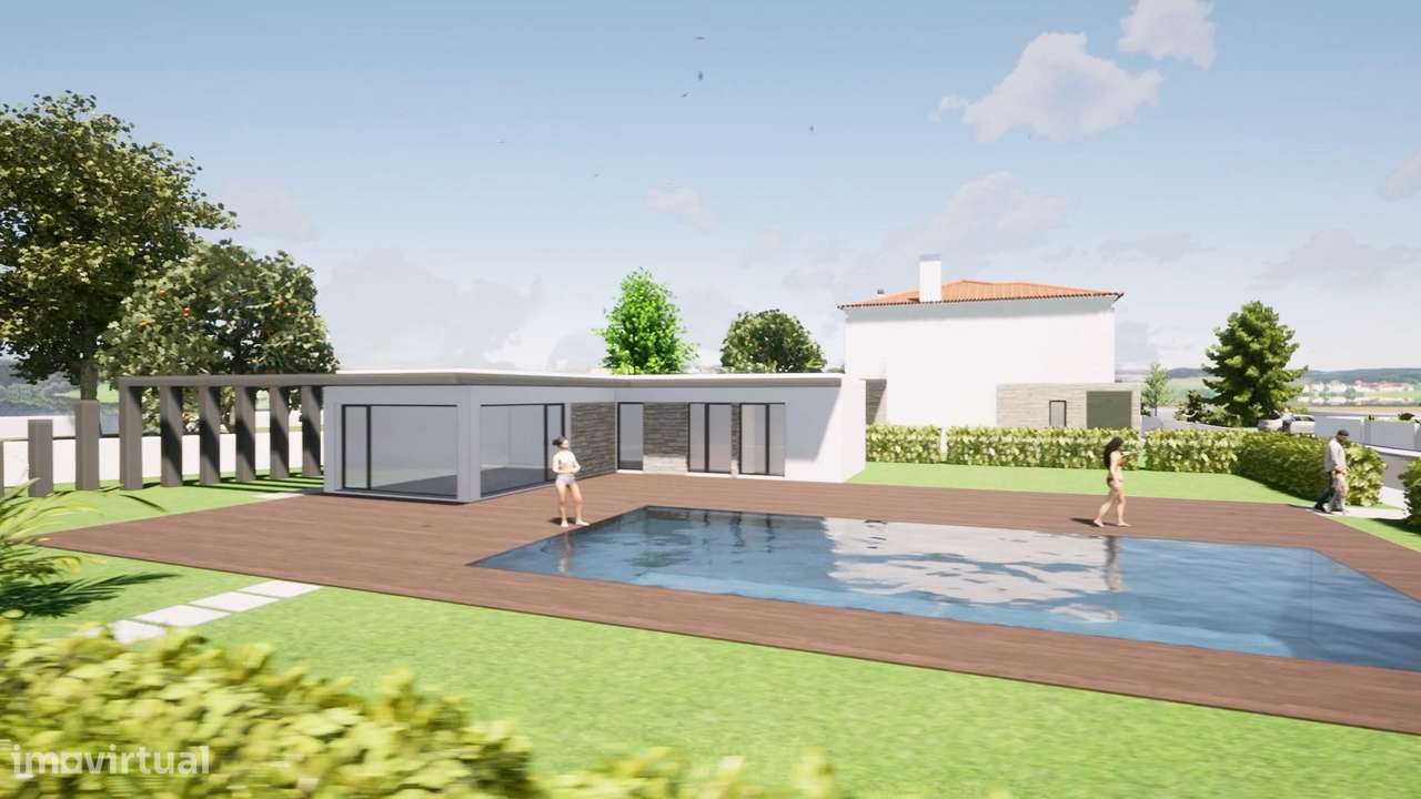 Terreno com projecto aprovado para moradias, S. João das Lampas, Sintr-7