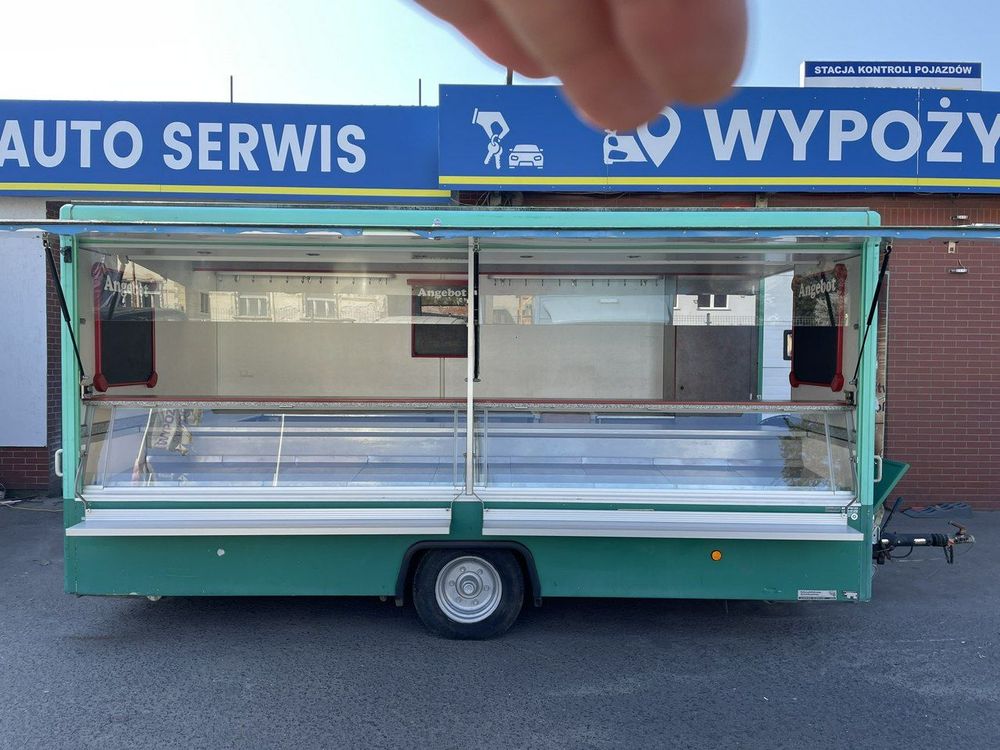 Autosklep przyczepa wędlin gastronomiczny food truck foodtruck borco  autosklep przyczepa węd gastronomiczny food truck foodtruck rezerwacja 1999