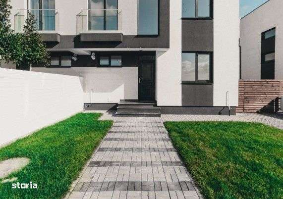 Domnesti, Vila duplex, mobilata si utilata, 4 camere, 135mp, teren 250-5