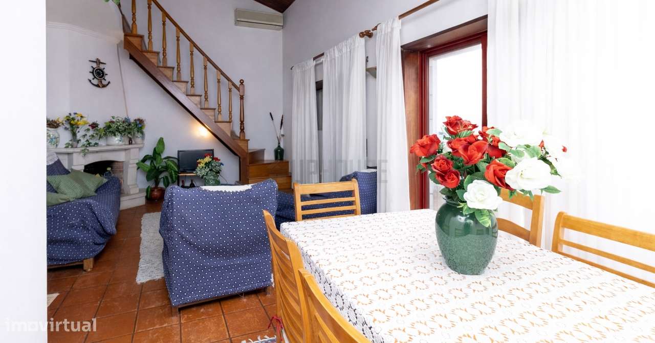 Apartamento Duplex T3 com Terraço, Varanda, Vista Mar e Garagem - Gafa - Grande imagem: 3/20