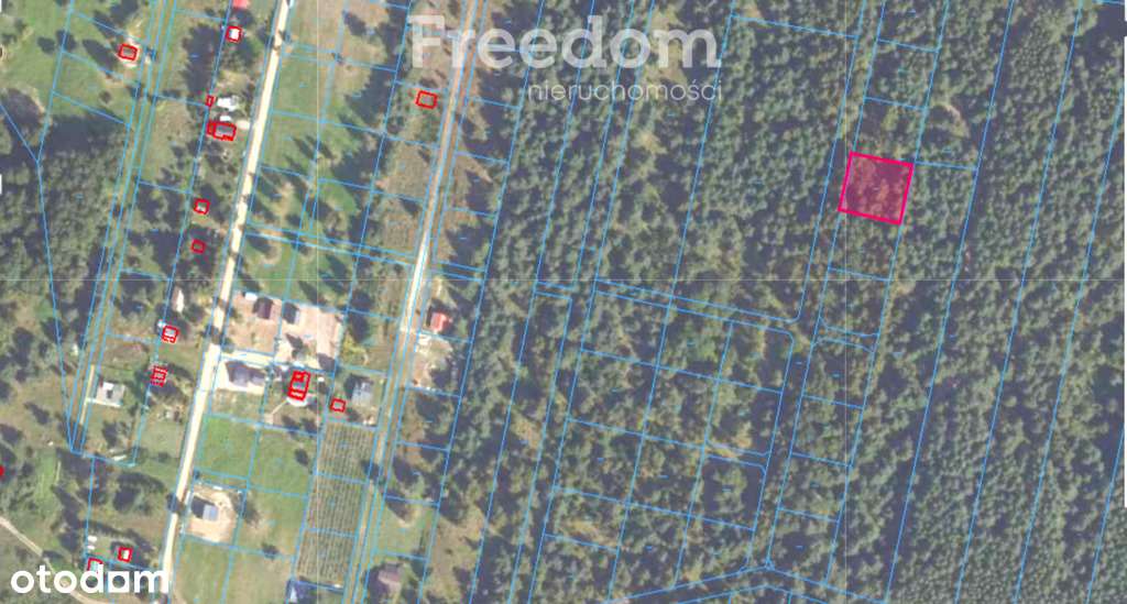 Działka rekreacyjno-letniskowa 957m2 w Bołtrykach - Pełny obrazek: 4/6