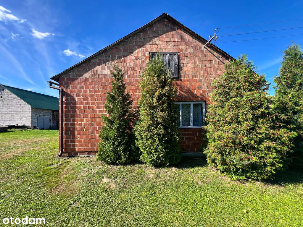 Murowany dom 100m2 | Działka 55 ar - Przewrotne-6