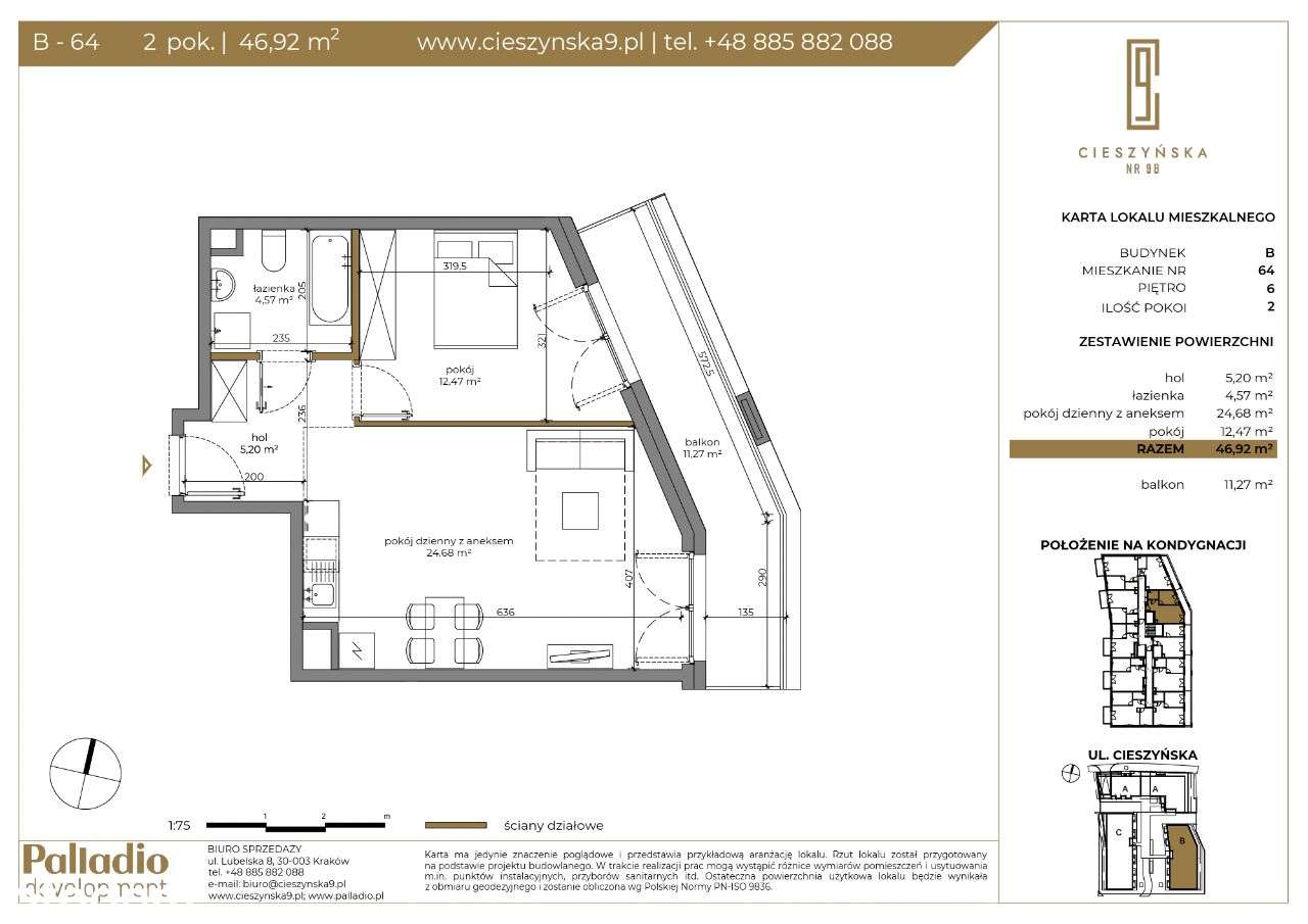 GOTOWE DO ODBIORU | Cieszyńska 9 | B-64 - Pełny obrazek: 2/7
