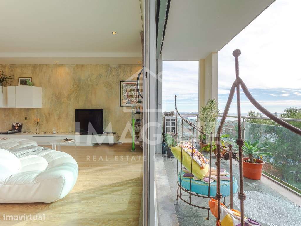 Apartamento T2 (3 assoalhadas) com terraço e magnífica vista para o...-9