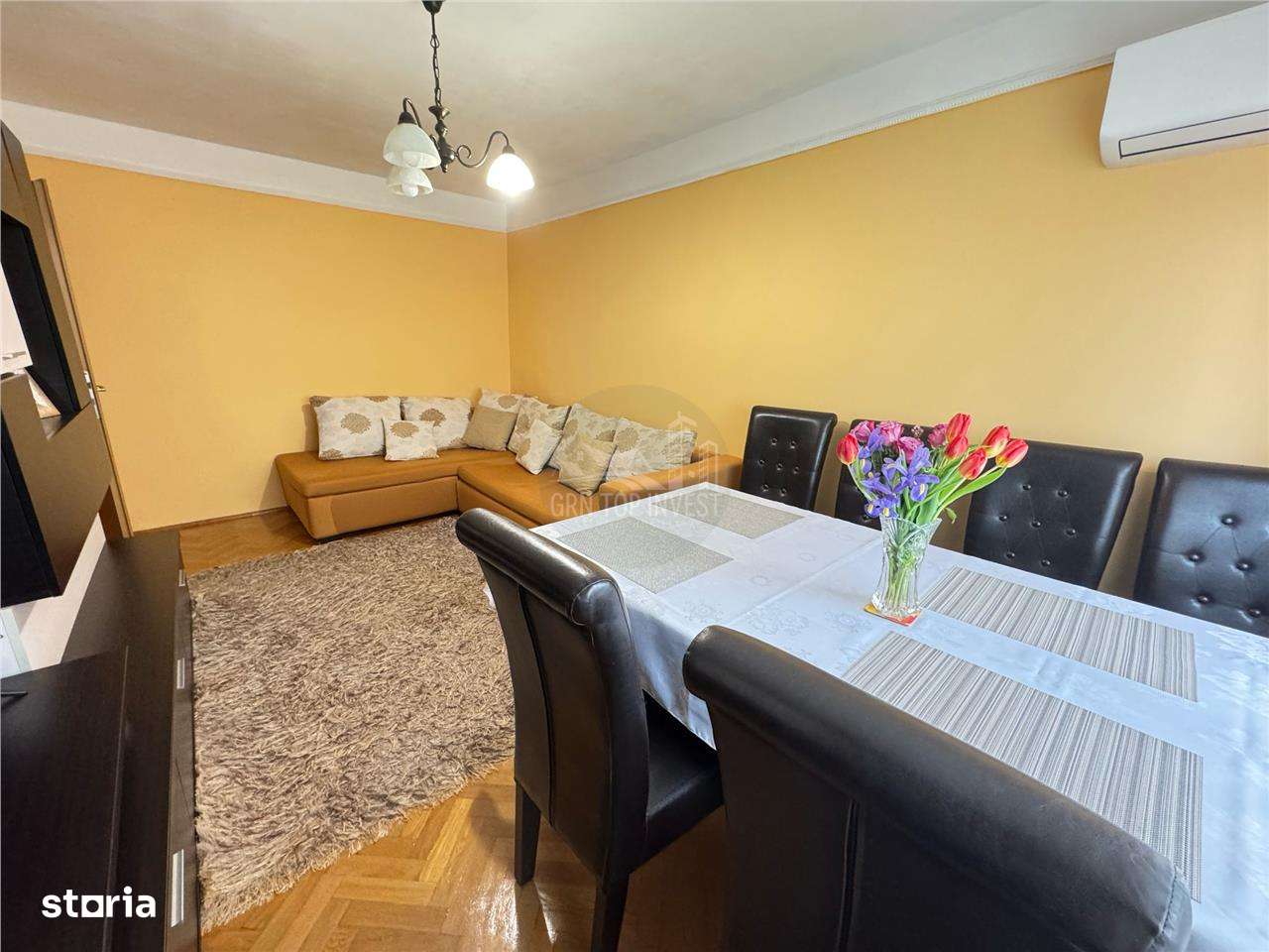 Apartament modern 3 camere balcon si pivnita zona Vasile Aaron - Imagine principală: 2/17